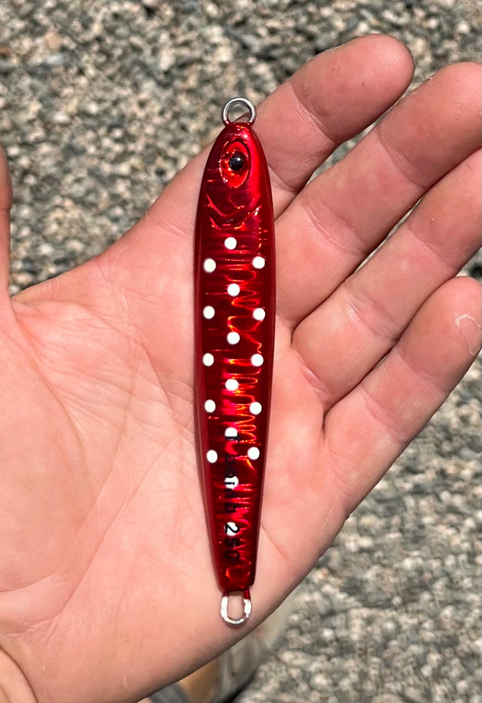 250 Gram Red-Dot Tungsten Bomb