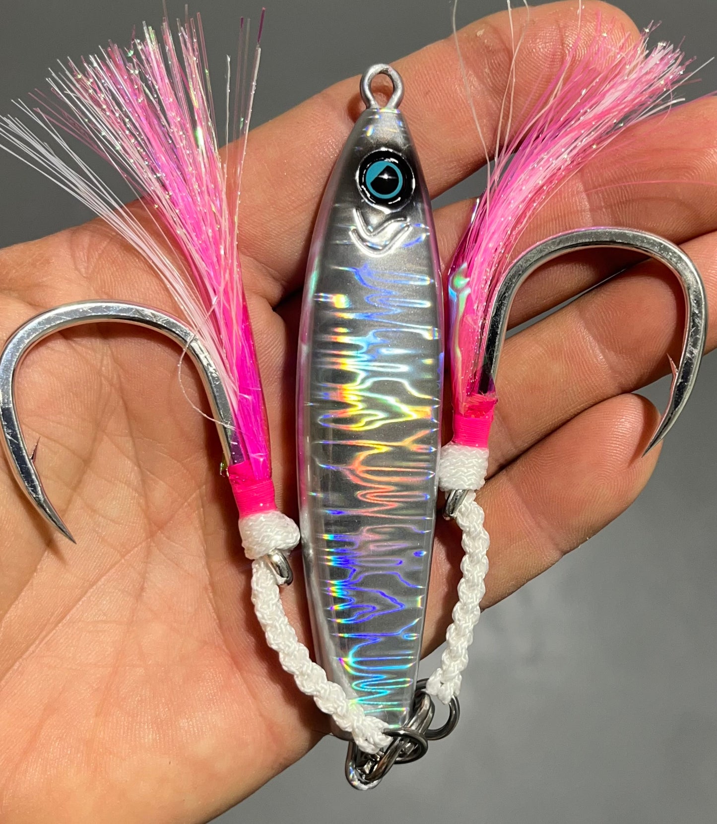 400g Silver Zebra Tungsten