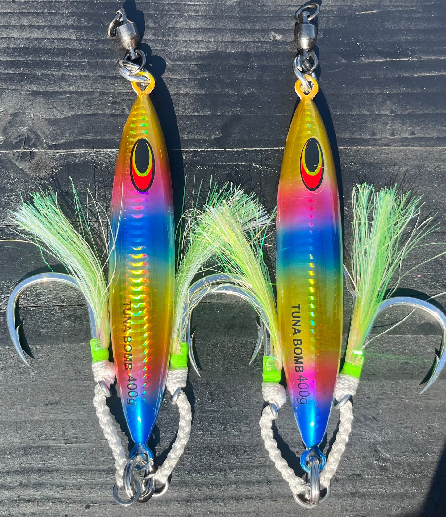 400g Rainbow Tuna Bomb With Glow Stripes