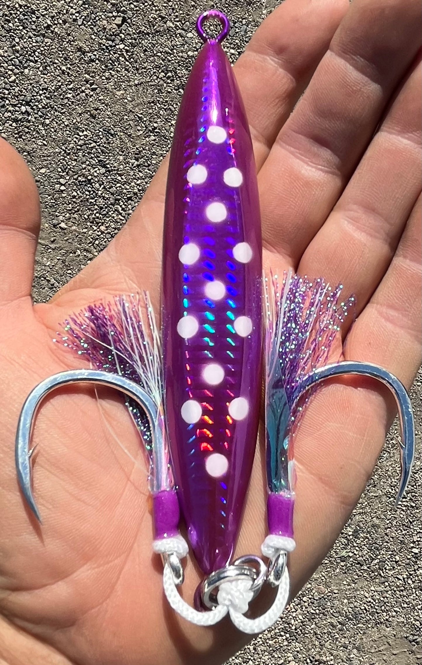 400g Tuna Bomb Purple With Glow Dots