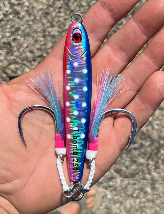 250 Gram Pink/Blue - Katy Perry Tungsten Bomb With Glow Dots