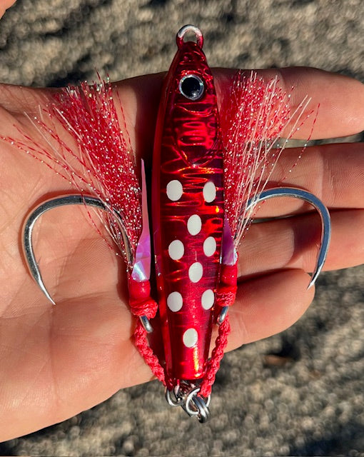 do you need to use a lure at 300 fishing 300 Gram Red Dot (Little Shorty) Tungsten Bomb – TUNA BOMB DEPOT