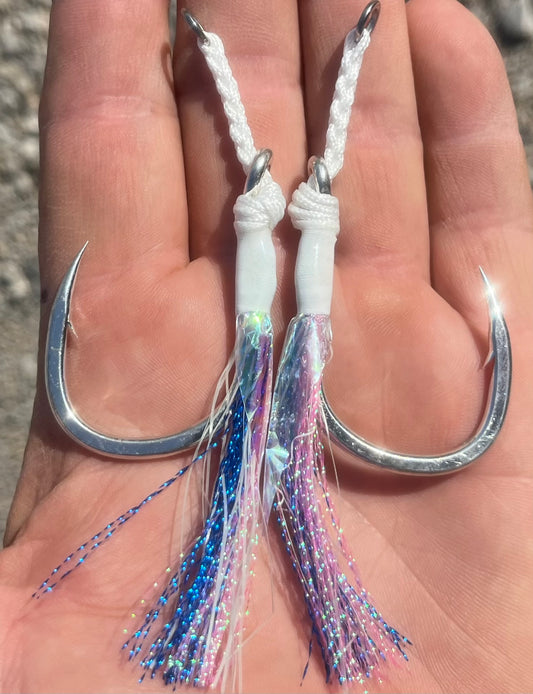 9/0 Assist Hooks –  Katy Perry Braided