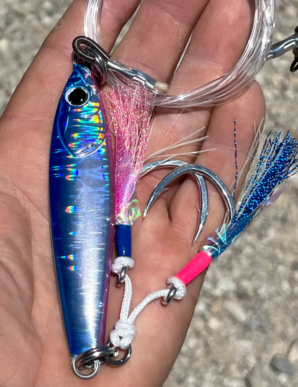 350 Beautiful  Pink Blue  (Little Shorty)  Tungsten Bomb
