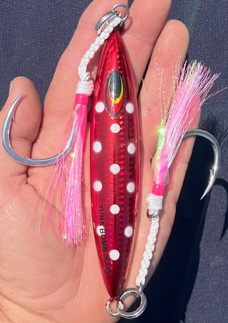 500g Tuna Bomb Red With Glow Dots
