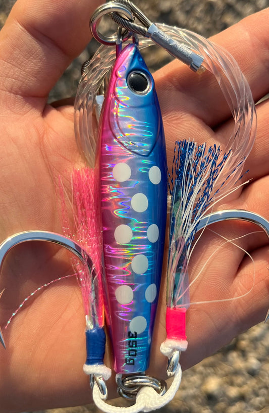 350 Beautiful  Pink Blue  (Little Shorty)  Tungsten Bomb BACK IN STOCK !