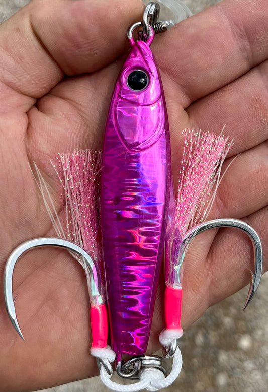300 Gram Pink Stripe  (Little Shorty)    Tungsten Bomb