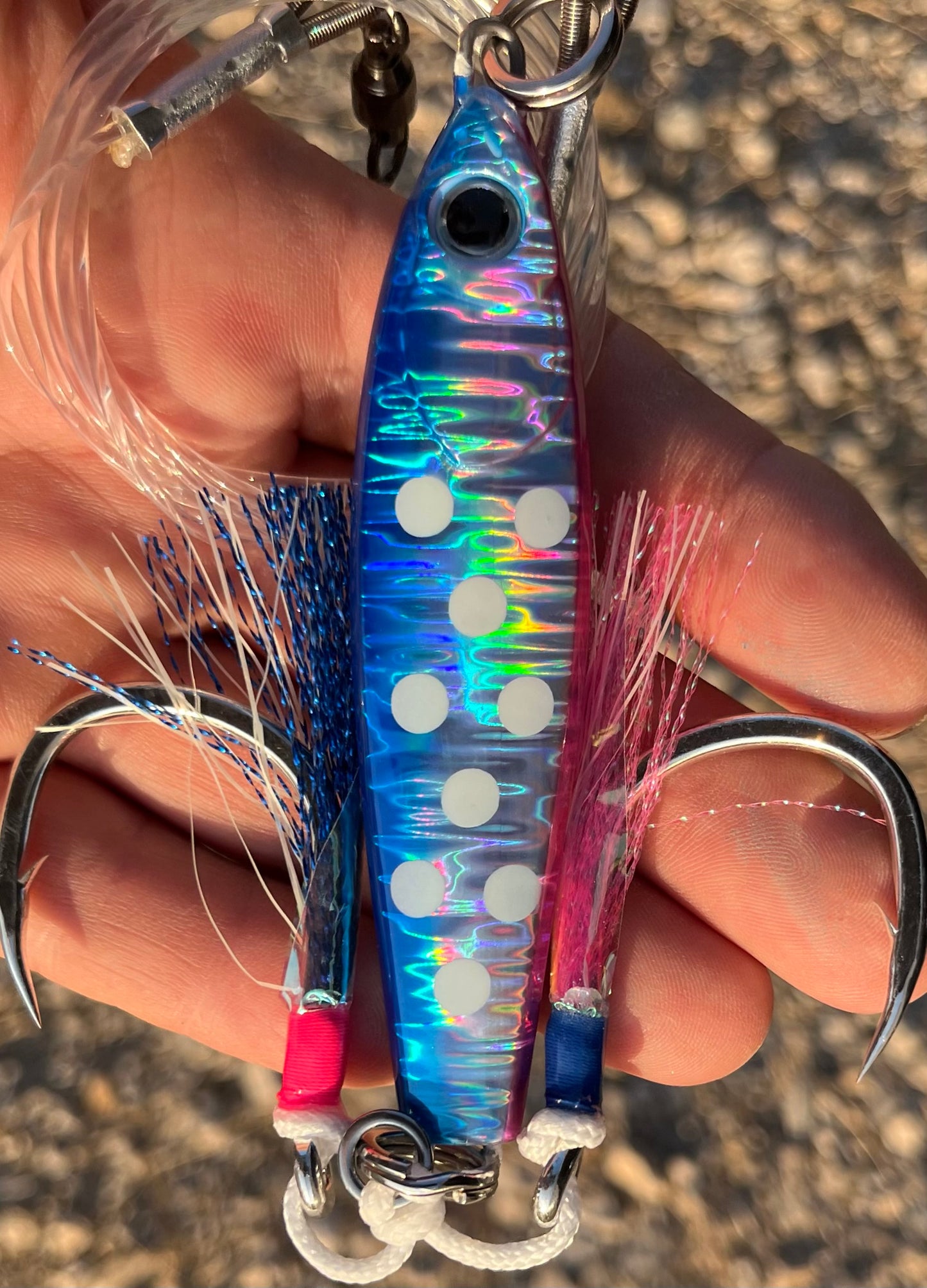 350 Beautiful  Pink Blue  (Little Shorty)  Tungsten Bomb BACK IN STOCK !