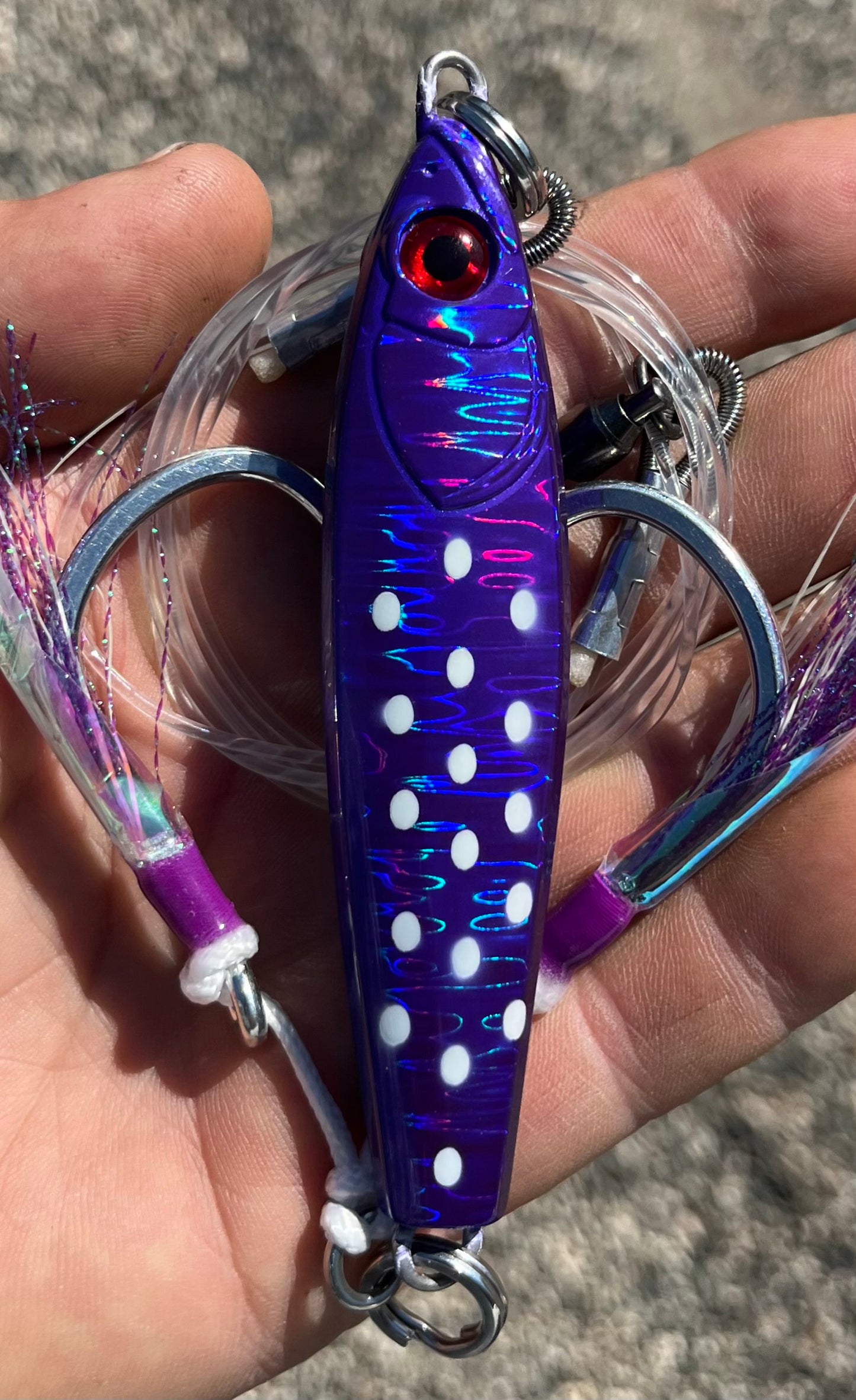 300 Gram Tungsten Bomb Purple   (Little Shorty)