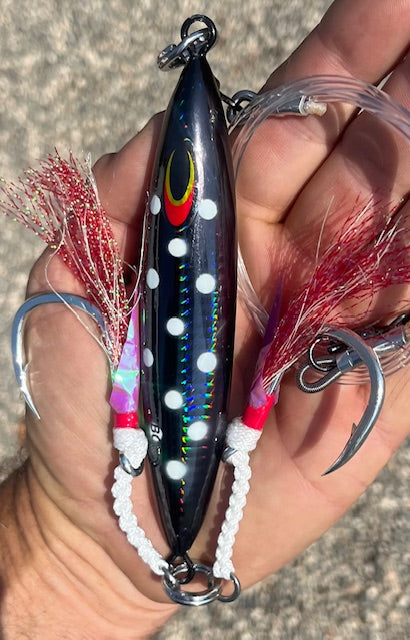 400g Tuna Bomb BLACK With Glow Dots