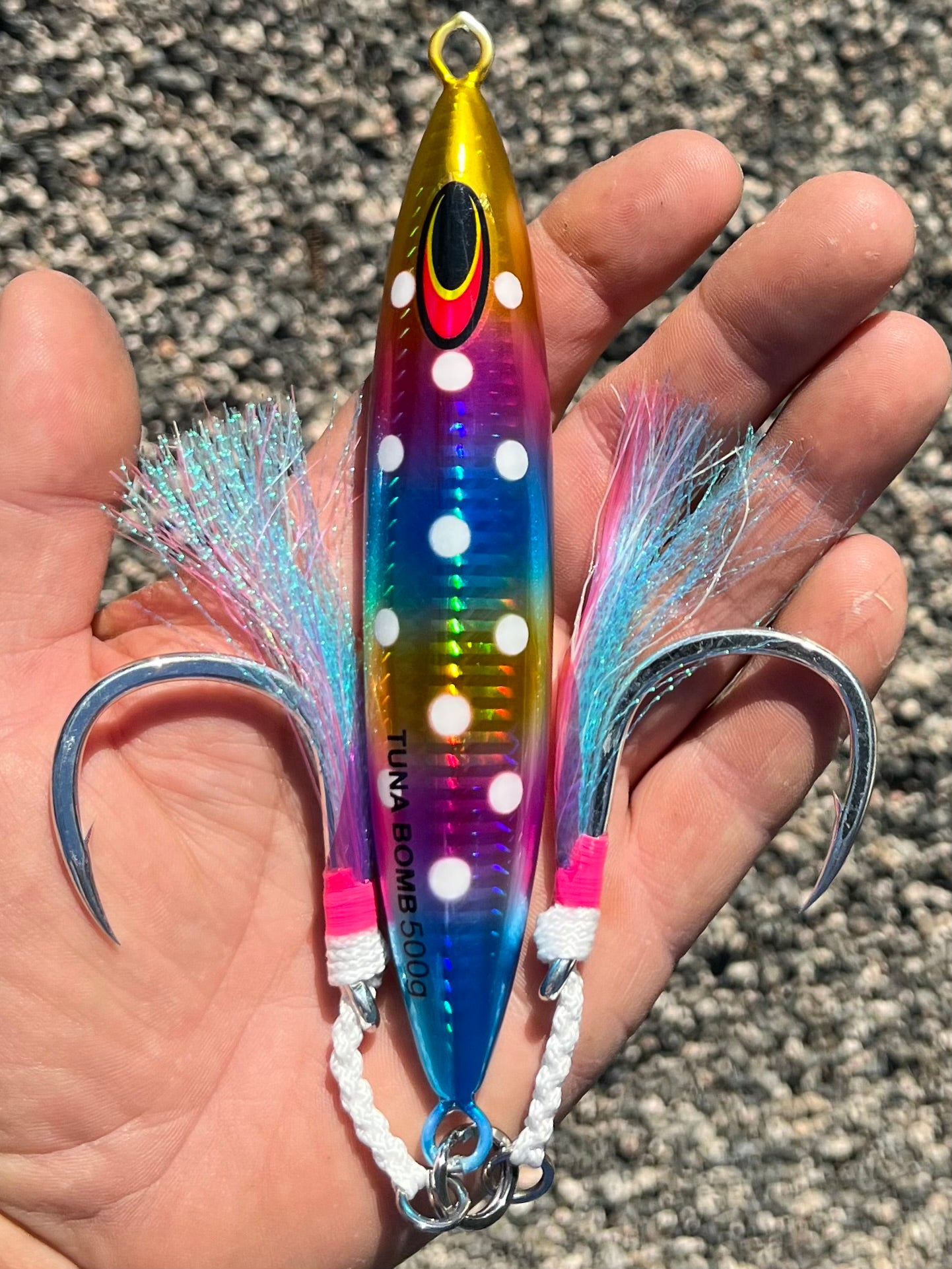 500g Tuna Bomb Rainbow With Glow Dots