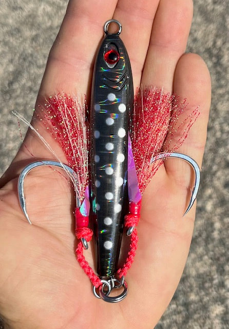 250 Gram Black Knight  Tungsten Bomb  With Glow Dots