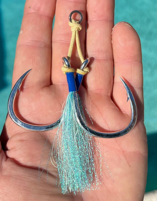 11/0 Assist Hooks – Blue